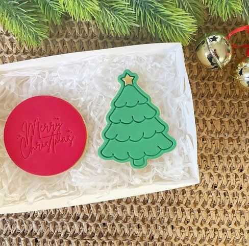 Christmas Tree Cutter & Stamp - Impression