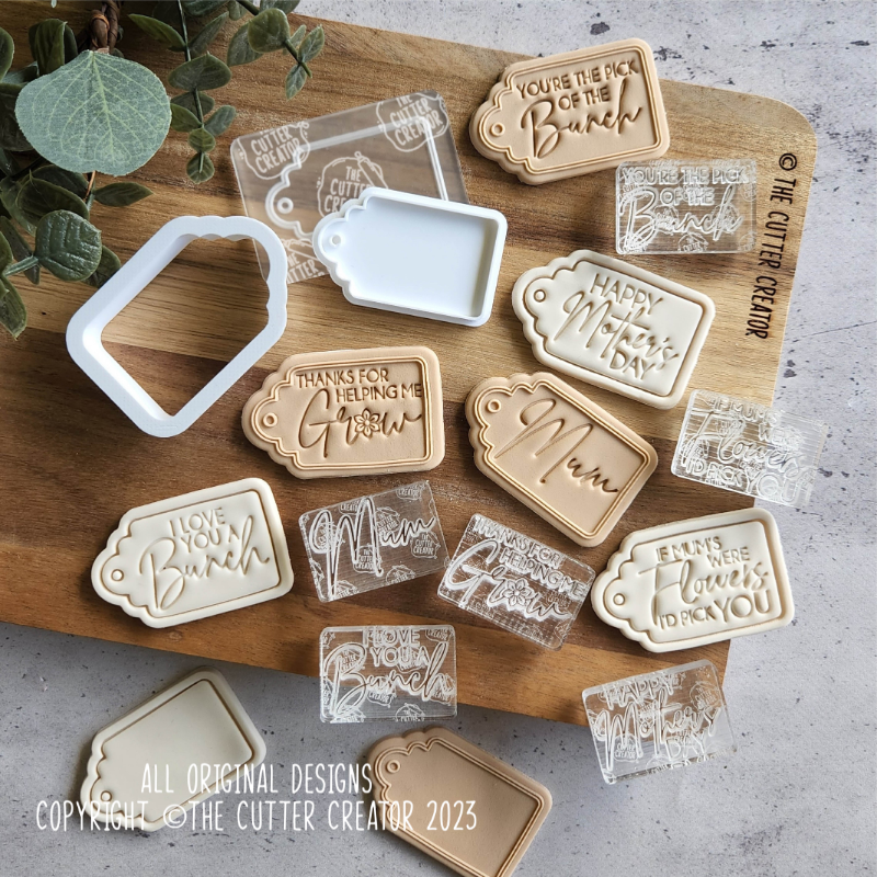 Mini Gift Tag Cutter & Stamp - Impression