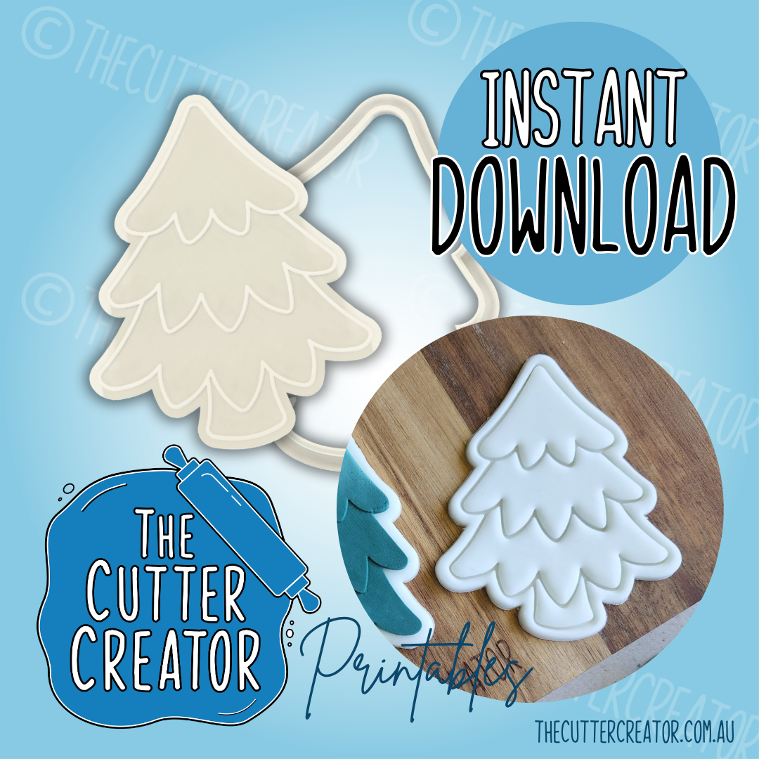 Christmas Tree - Cookie Cutter STL File