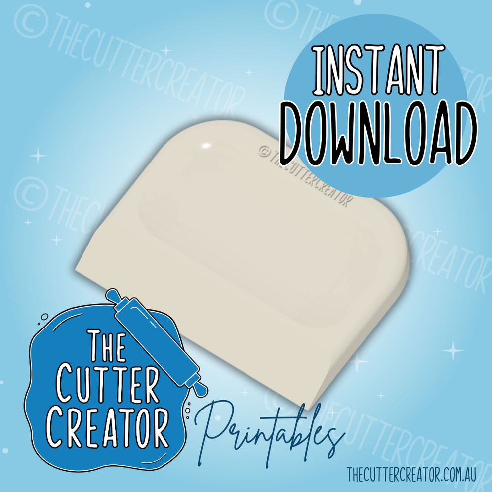 Two Tone Scraper Tool - STL File – The Cutter Creator